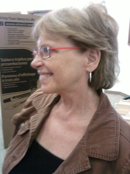 Deaf Cultural Center Director Sandra Kelly poses for Show Me Your Ears!