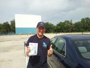 Deaf community activist JJ Jones before the big show