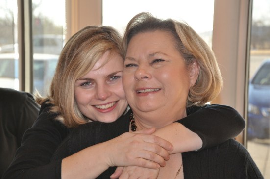 Lipreading Mom and her mom